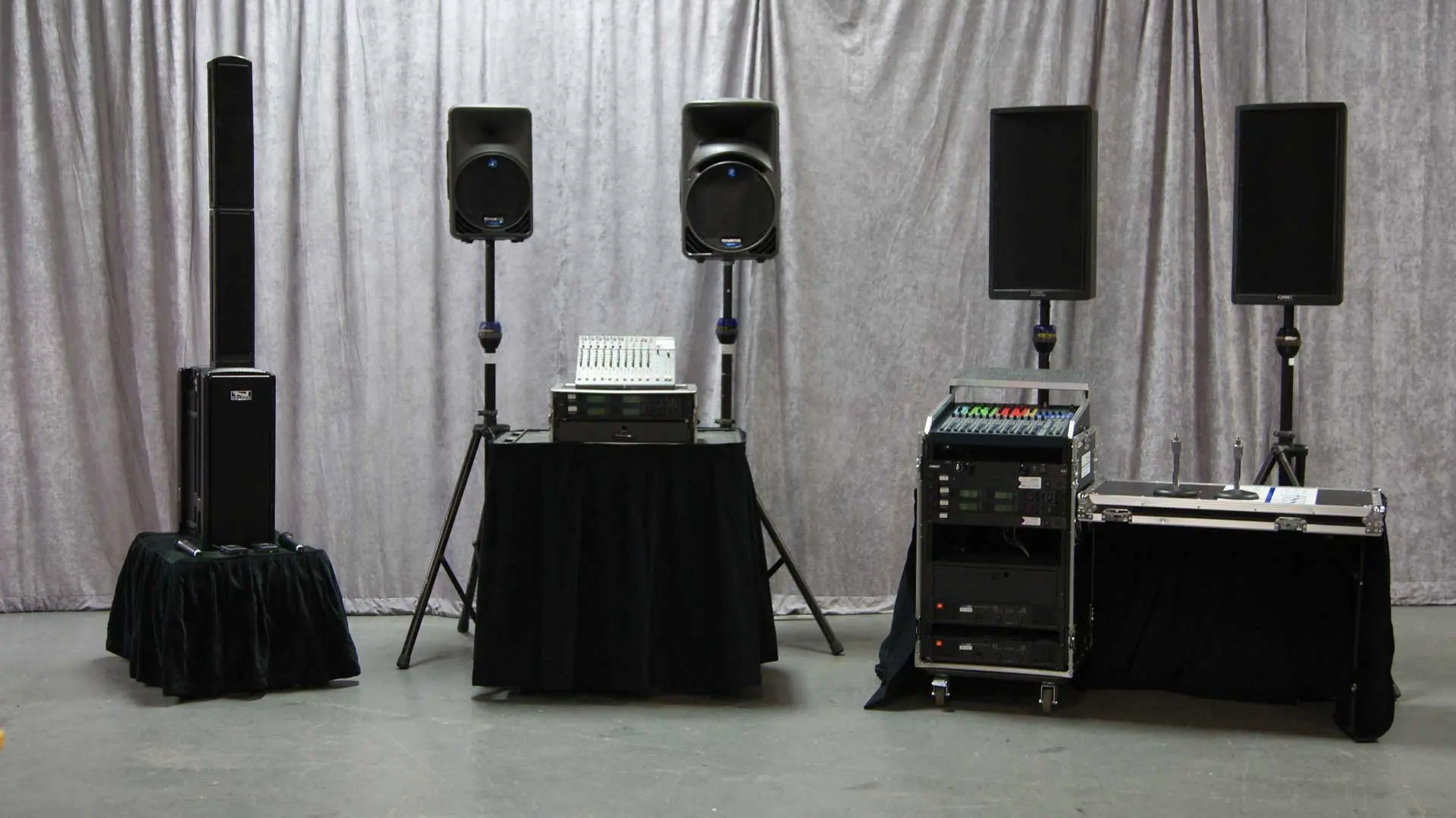 audio visual equipment rental for live events and meetings by on Site Specialist